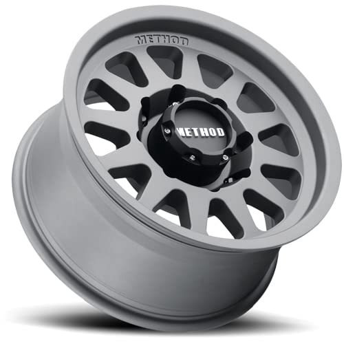 704 HD Method Race Wheels Titanium Wheel (17 x 9. inches /8 x 170 mm, 18 mm Offset)