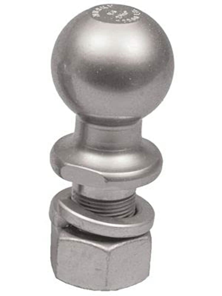 Chrome Husky Towing Products 32914 2" x 1" x 2-7/8" 7,500 lb Capacity Hitch Ball