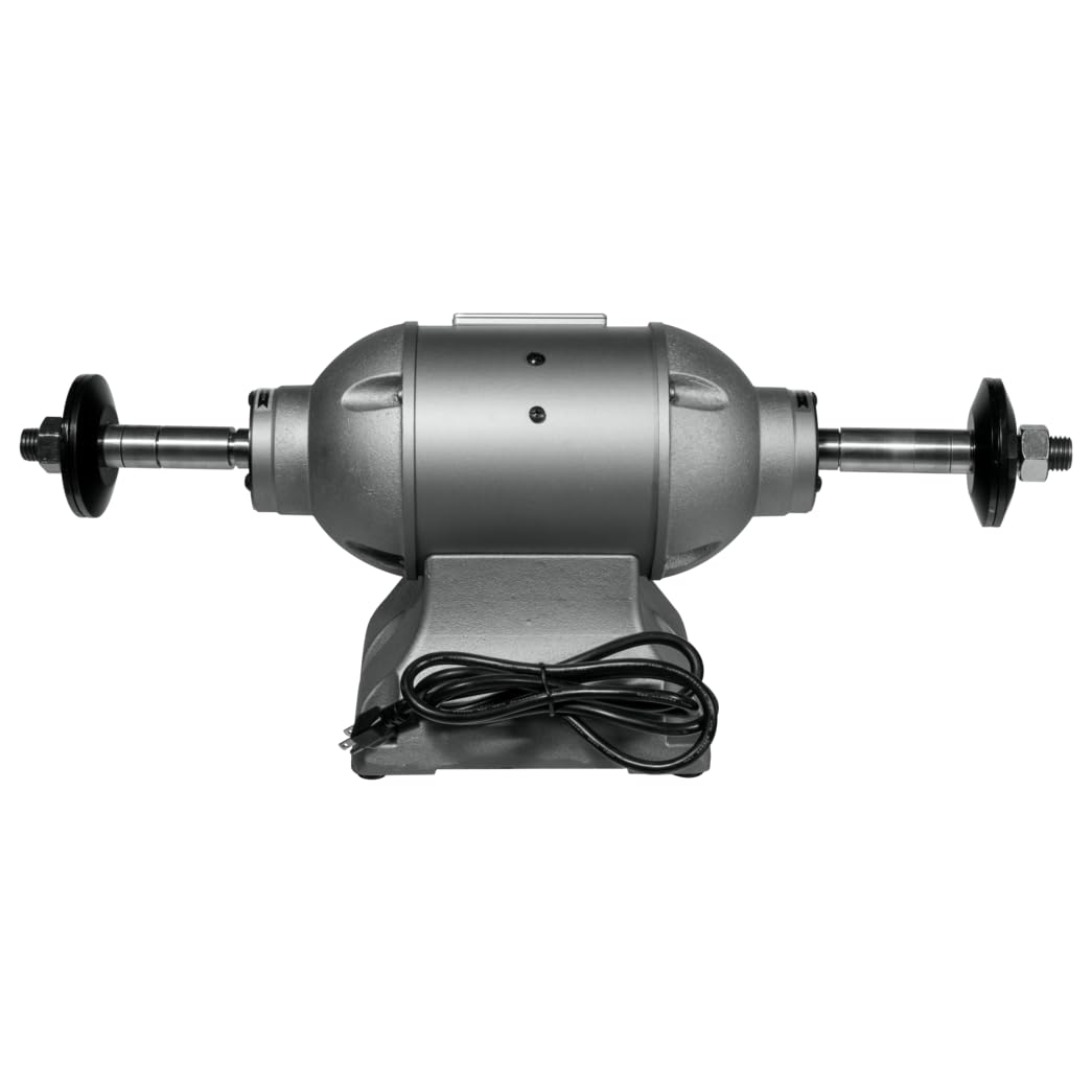JET 10-Inch Buffer Industrial, 1800 RPM, 1-1/2 HP, 115V 1Ph (Model IBG-10SSB)