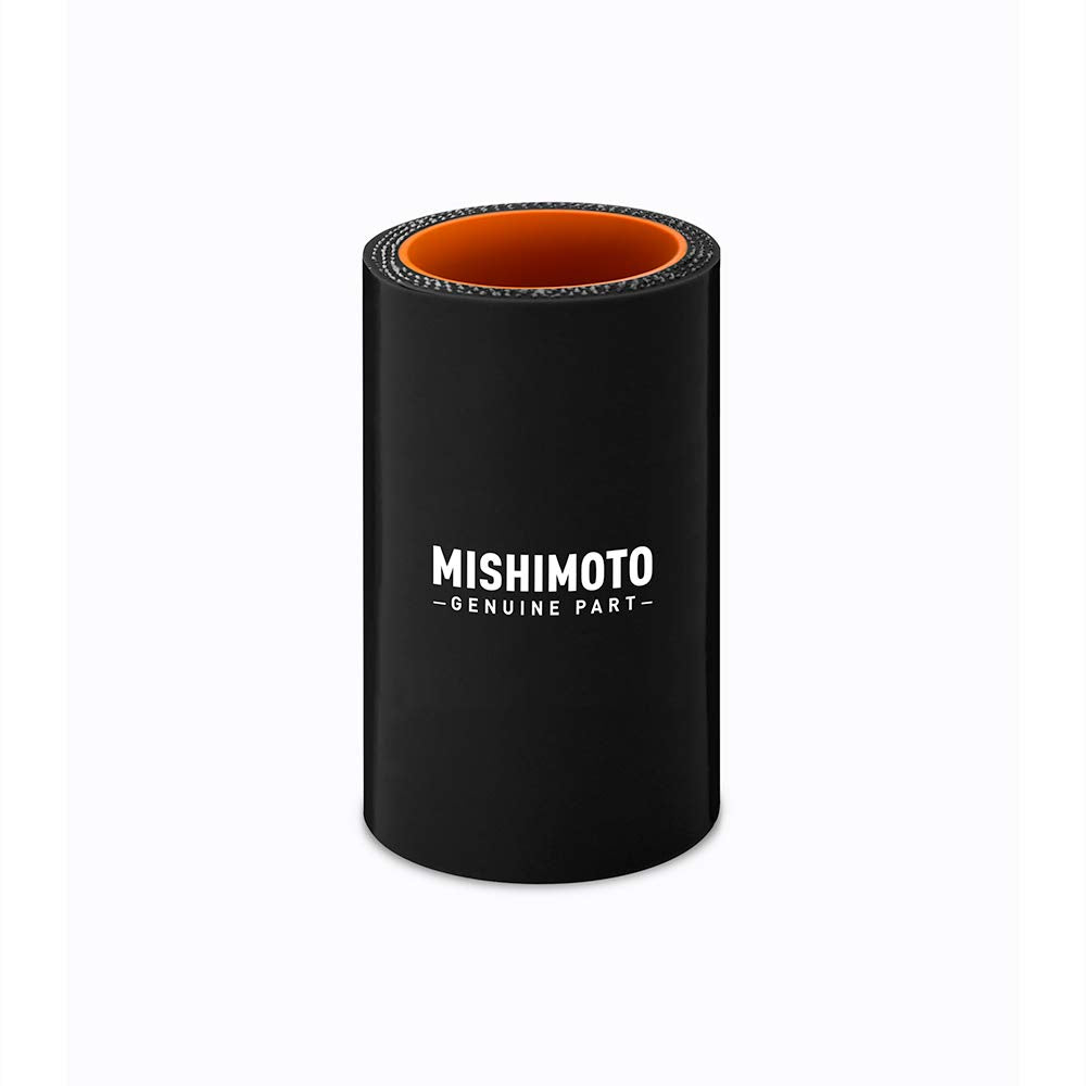 Black Mishimoto Straight Coupler, 1.375"