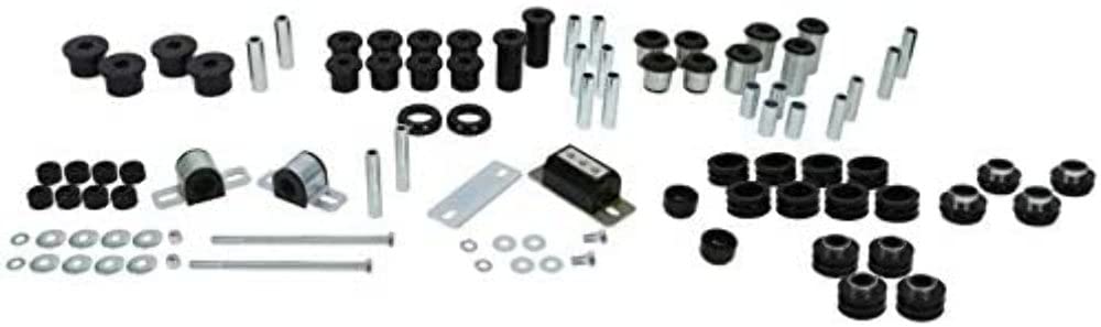 Nolathane Front and Rear Suspension Bushing Kit REV002.0168; fits Chevrolet S10 82-03