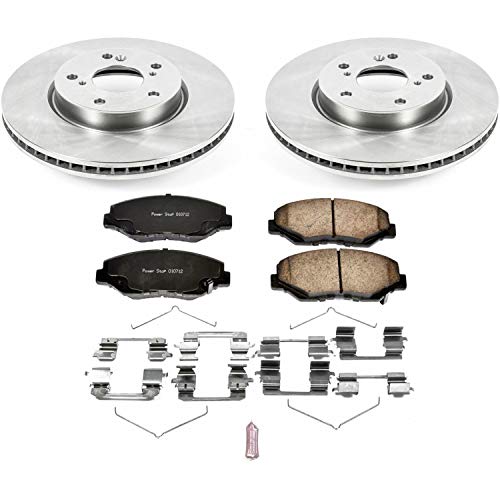 Power Stop Autospecialty KOE7889 Front Replacement Brake Kit-OE Brake Rotors & Ceramic Brake Pads