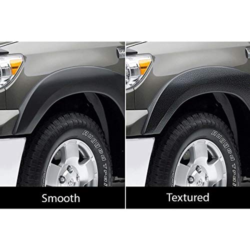 Lund Elite Series RX119TB Black Rivet Style Textured Fender Flare, 2 Piece