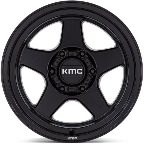 KMC Wheels 17X8.5 LOBO 6X1205.46 18mm MATTE BLACK - KM728MX17857718