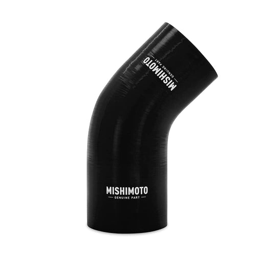 Mishimoto 45-Degree MMCP-R45-30325BK Silicone Transition Coupler, 3.00" to 3.25", Black