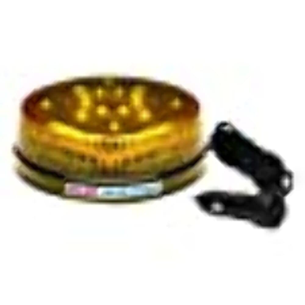 Whelen Super-LED L32 Series Beacon - Low Dome, Magnetic Mount - Amber - L32LAM