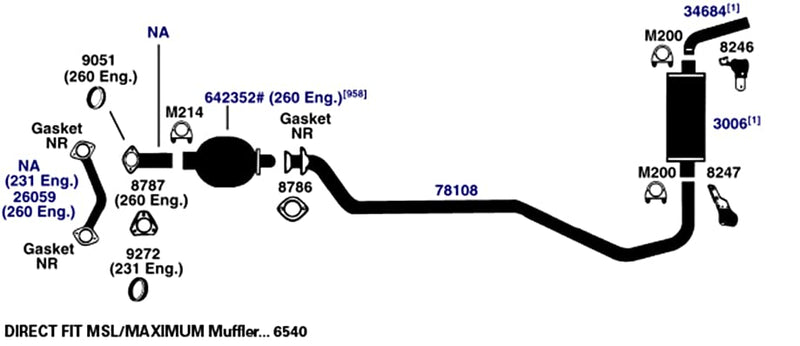 Exhaust AP Flange 8787