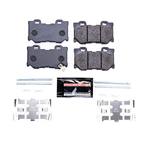 Power Stop Track Day PST-1347 Brake Pad For FX50, G37, M35h, M37, M56, Q50, INFINITI, Q60, Q70, Q70L, Q, 370Z, Niss [Model Specific]