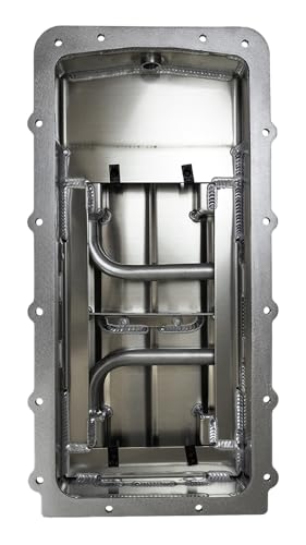 Moroso Aluminum Road Race Oil Pan 20581, Fits 5.0 Ford Coyote Engine, Use w/External Wet Sump Oil Pump, #16AN Pick Up
