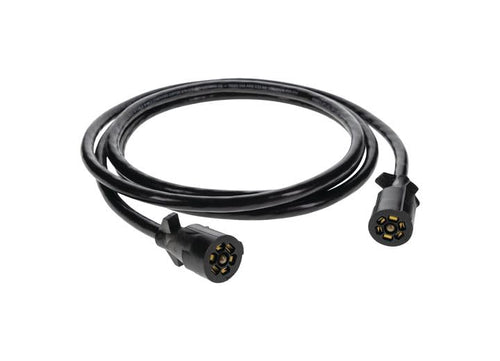 7-Way Trailer End Tekonsha 54067-012: Wiring Connector, 12 Ft. Length Wire