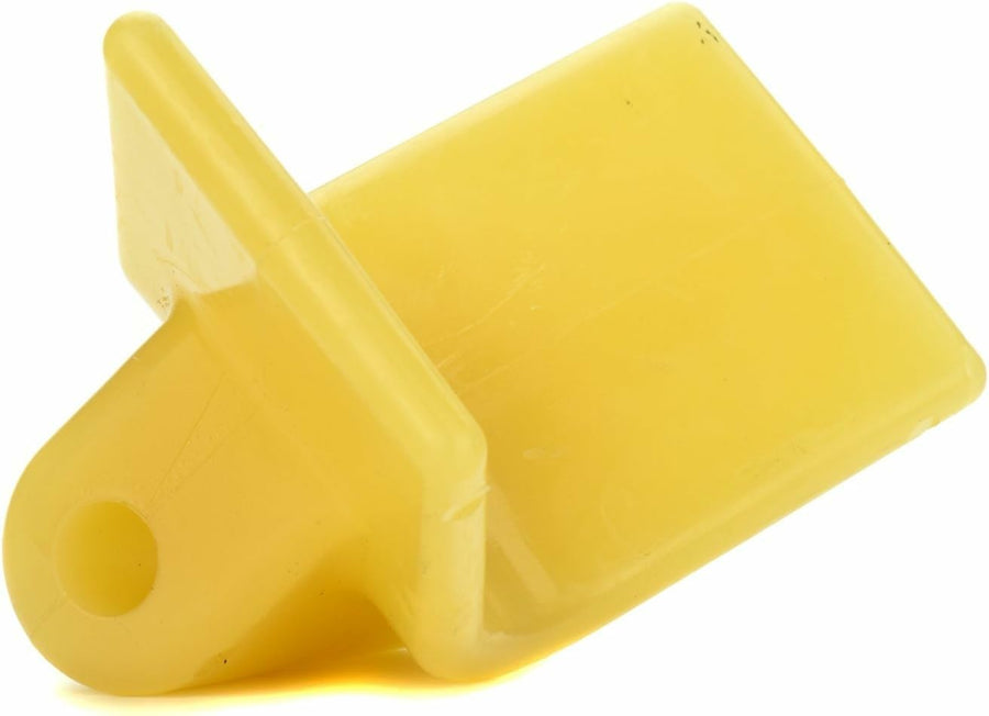 Bow Stop CE Smith - Durable Boat Accessory for The Perfect Fit - Yellow Rubber - 3" x 3" - 5-3/4" Span (29751)