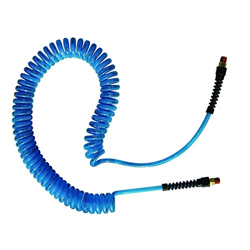 15' Coiled Extension Hose Empire Faucets for Quick Disconnect Valves