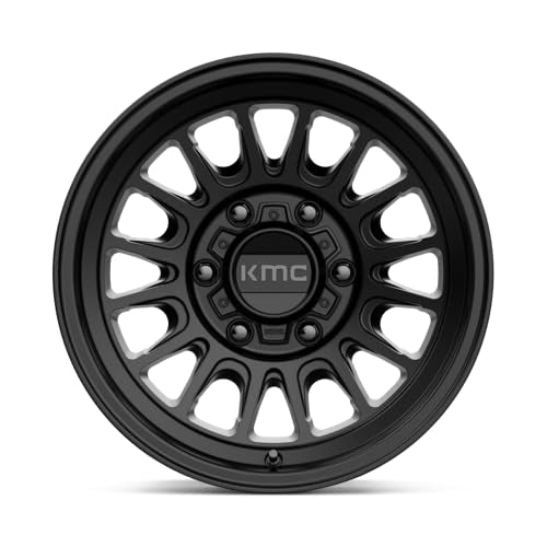 KM724 17X8.5 KMC Wheels 5X5.0 S-BLK 00MM - KM72478550700US