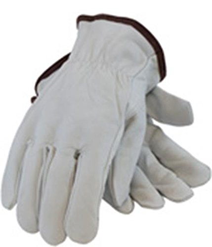 PIP Economy Grade 71-3601/L Top Grain Goatskin Leather Driver's Glove, Keystone Thumb