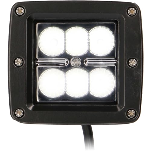 3” Daytona Lights Traditional 6 LED Cube Lights (Flood) – 2 Pack