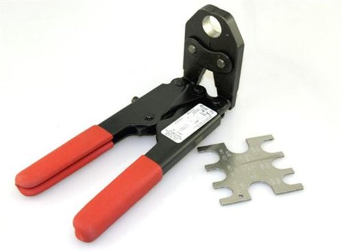 18043 iPlumb Metal Right Angle Pex Crimper, 0.75" Size