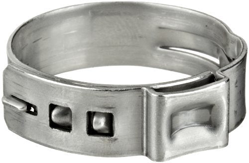 1 in. Elkhart Supply Metal Stainless Steel Pex Clamp - Pack of 10