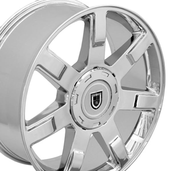Chrome Wheel OE Wheels LLC CA80-22090-6550-31C Painted (22 x 9. inches /6 x 139 mm, 31 mm Offset)