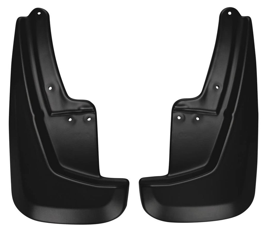 Husky Liners Mud Guards Custom | Fits 2011-2026 Dodge Durango, no R/T Models | Front Set, 2-pc Black - 58001