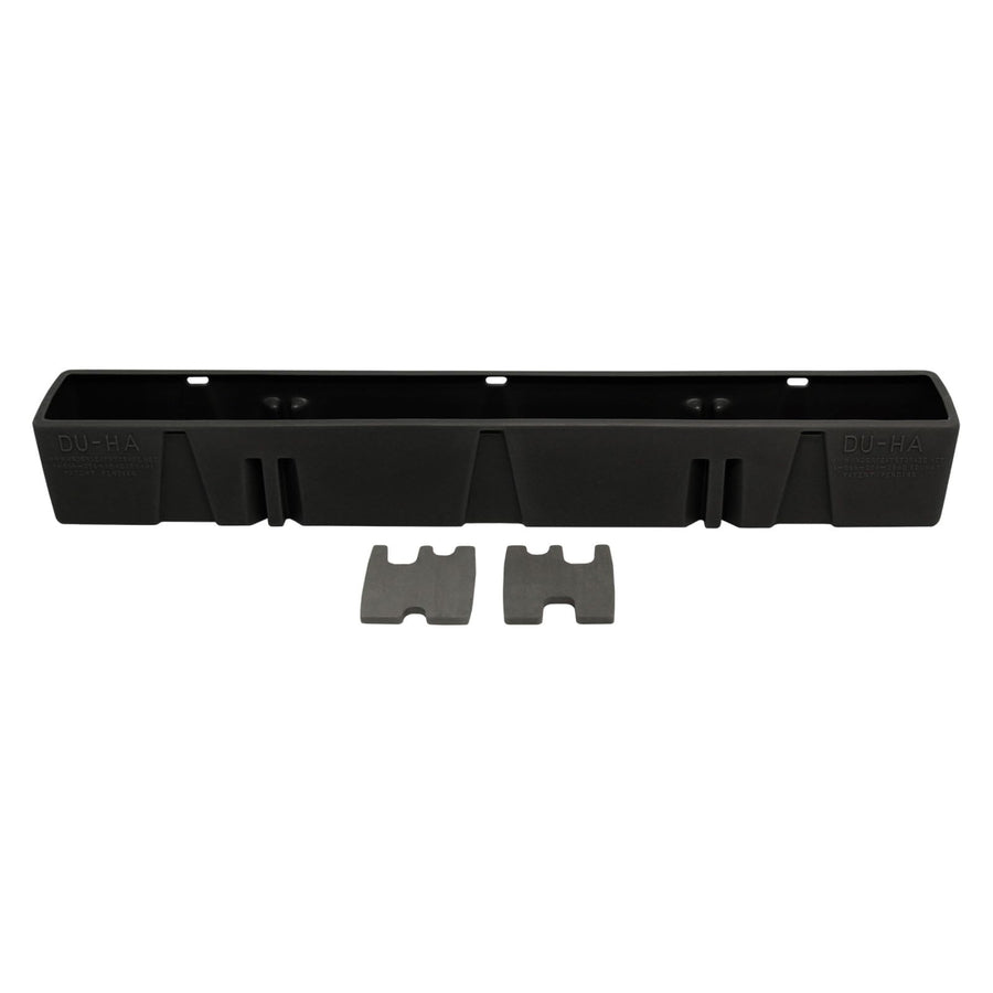 Behind-The-Seat Storage DuHa 20114 fits 2015-2026 Ford F150 Regular Cab | Black Heavy-Duty Behind-The-Seat Organizer | L 50" x W 6.5" x H 6.75" | Easy Setup