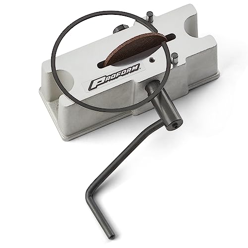 Grinding Tool, Piston Ring Filer, Manual Crank, Aluminum/Steel, Each