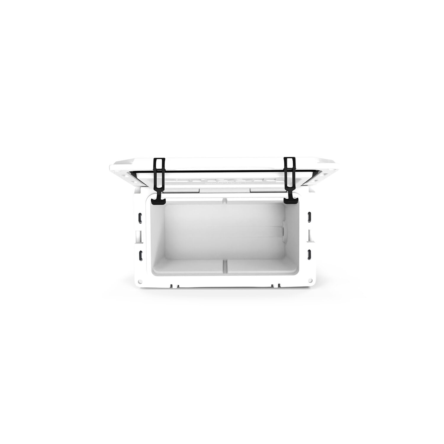 60 Cooler Grizzly | 60 qt Ice Chest Durable Rotomolded Insulated | Made in USA | Warranty for Life | For Beach Boat Camping Fishing Hunting | G60 | White