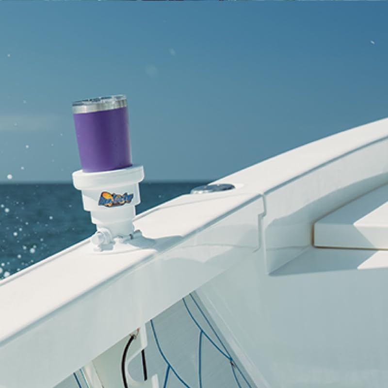 1 - SEASUCKER Cup Holder - Horizontal Mount