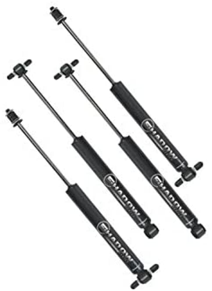 Superlift RealTruck Suspension Lift Kit Shock Box for Jeep Cherokee XJ | Front & Rear Shadow Series Shocks | 84044 | Fits 1984-2001 Jeep Cherokee XJ with 2.5" Lift