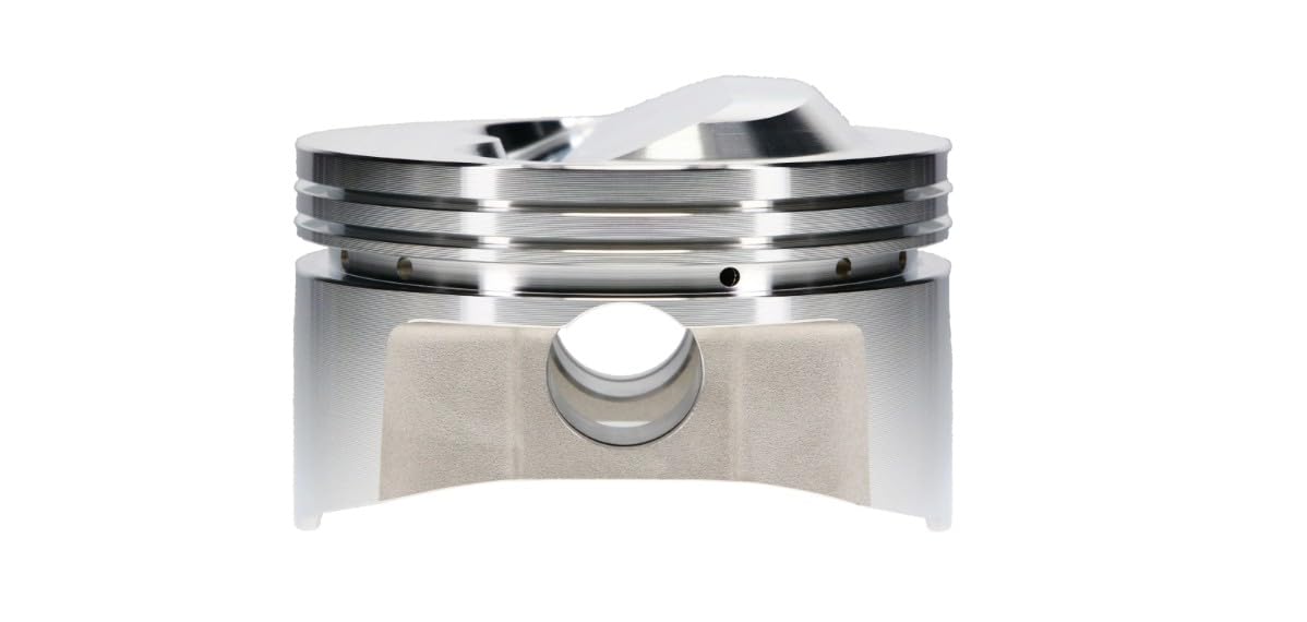 142025 Sportsman Racing Products +4cc Domed Piston Set for Small Block Chevy