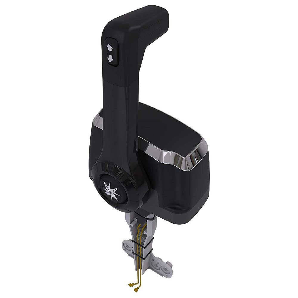 Dometic Xtreme SeaStar Control, CHX8641P, Top Mount, Black, Trim Switch