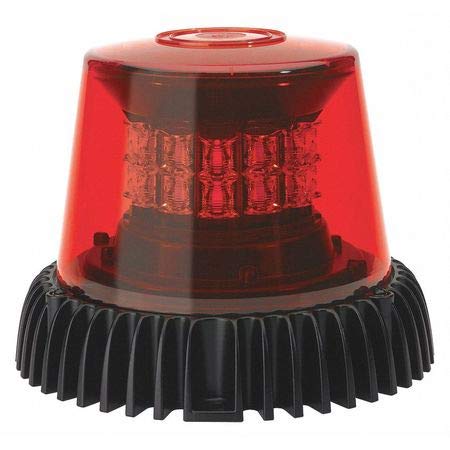 Red LED Strobe Light,Black Base,12/24V