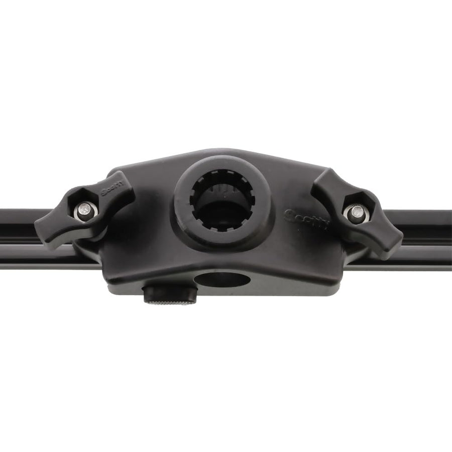 Locking Gunnel Track Mount Scotty 343-BK #343