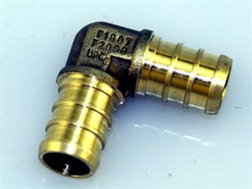 10 Pack Brass Elbow 1/2"