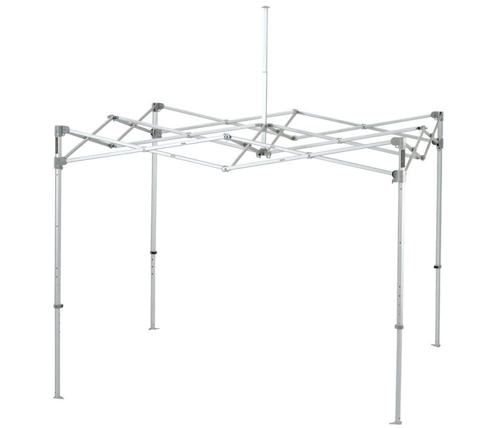 E-Z UP Instant Shelter Endeavor Canopy, 10' x 10', Octagonal-Legged Aluminum Frame, Professional Grade Punch Top, 100 Sq' of Shade