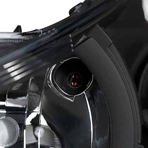 Black Projector Headlights SPEC-D TUNING Compatible with 2010-2014 Subaru Legacy, 2010-2014 Subaru Outback, Left + Right Pair Headlamps Assembly
