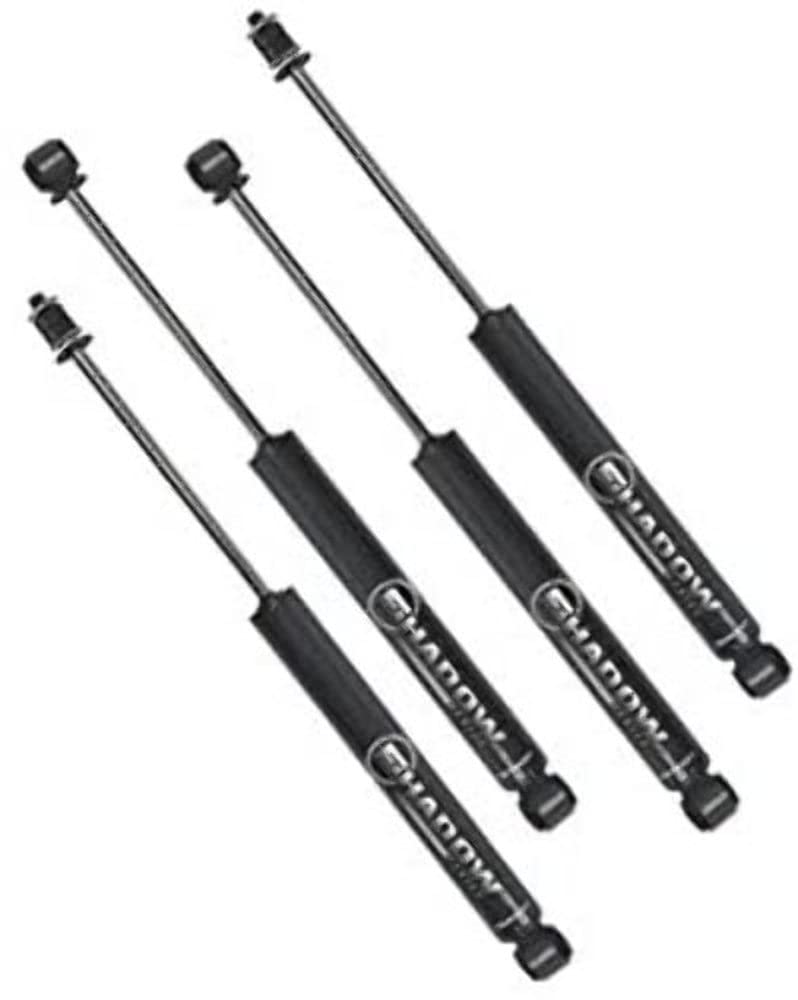 Superlift Suspension Lift Kit Shock Box for RealTruck Ford F-250/F-350 | Front & Rear Shadow Series Shocks | 84017 | Fits 2005-2016 Ford F-250 / F-350 Super Duty 4WD 4" Lift