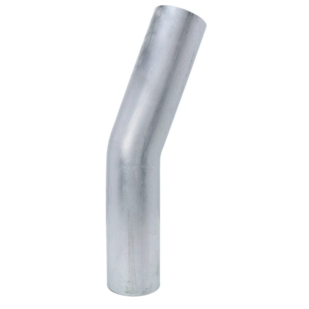 HPS 6061 T6 Aluminum Elbow Pipe Tubing AT20-200-CLR-2, 16 Gauge, 20 Degree Bend, 2" OD, 0.065" Wall Thickness, 2" Center Line Radius