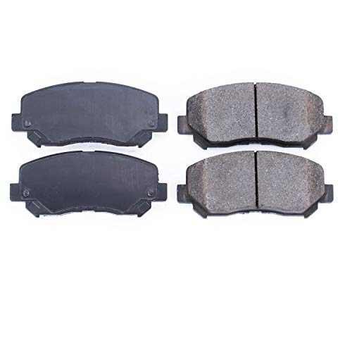 Power Stop Z16 16-1640 Evolution Front Ceramic Brake Pads For Chrysler 200 2015-2017, Dodge Dart 2013-2016 [Model Specific]