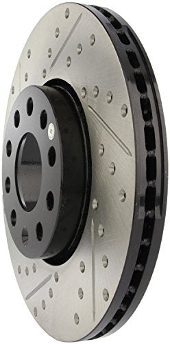 Sport Drilled/Slotted Brake Rotor StopTech 127.33039R (Front Right), 1 Pack