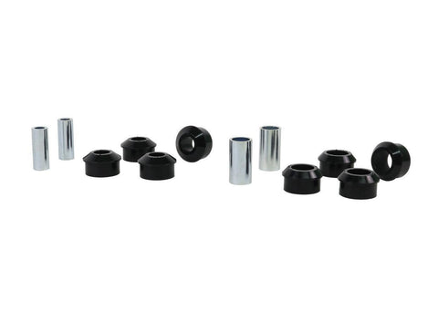 W61765 Whiteline Trailing Arm Bushing Kit, Black