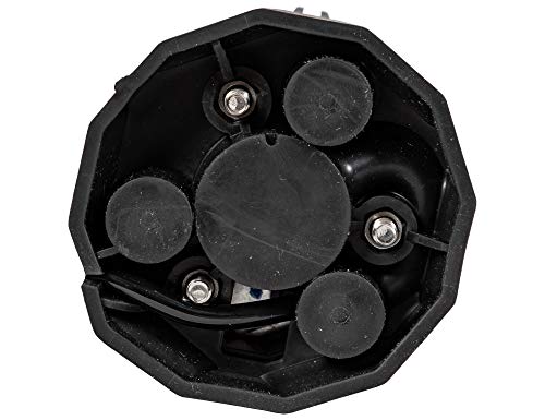 Class 2 Buyers Products LED Micro Beacon with Magnetic Mount and Auxiliary Plug, Strobe Light Beacon, Utility Truck, Trailer, Work Truck, Light Bar, Amber
