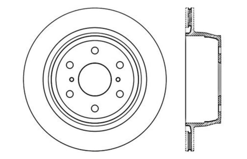 Brake Rotor StopTech (128.66065CL)