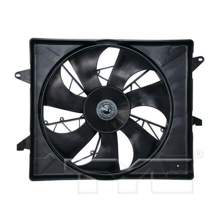 Ford/Mercury TYC 620950 Replacement Radiator/Condenser Cooling Fan Assembly