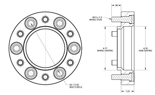 Blue Spidertrax WHS007 Wheel Spacer Kit