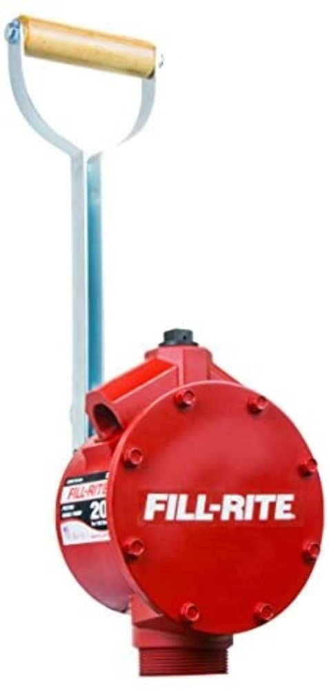 FR156 Fill-Rite Piston Hand Pump with Meter, Suction Pipe, Discharge Hose, and Nozzle Spout
