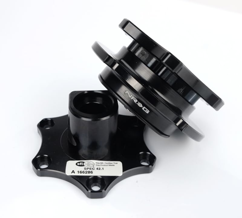 Quick Release NRG SRK-R200BK-BK SFI 42.1