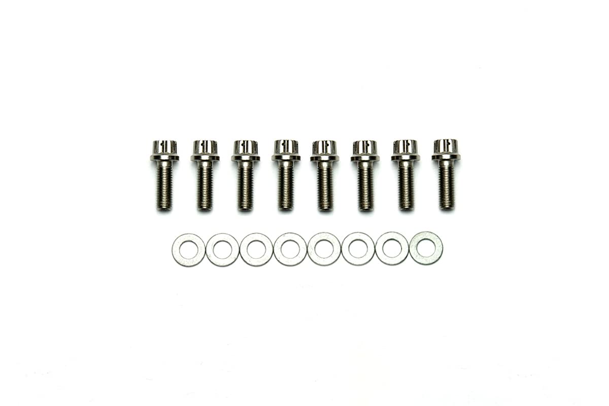 Bolt Kit Wilwood - 1/4-28 x.75-8, Stainless Steel, Hex Head, Heavy-Duty, Automotive Disc Brake Bolt Kit