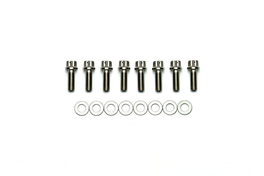Bolt Kit Wilwood - 1/4-28 x.75-8, Stainless Steel, Hex Head, Heavy-Duty, Automotive Disc Brake Bolt Kit