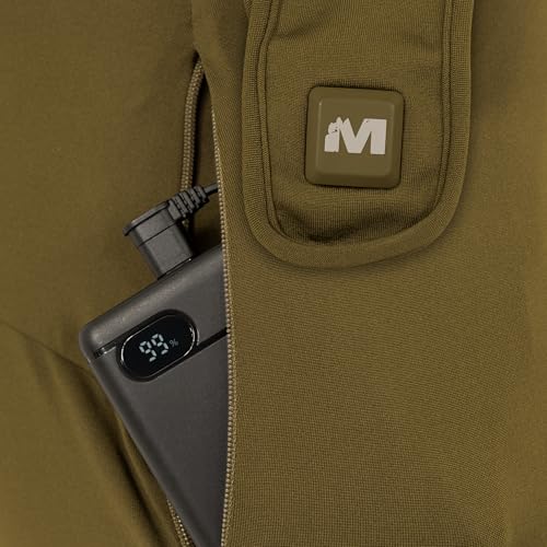 Muddy Outdoors Nucleus Men's Heated Base Layer Pants Brown Clay XL