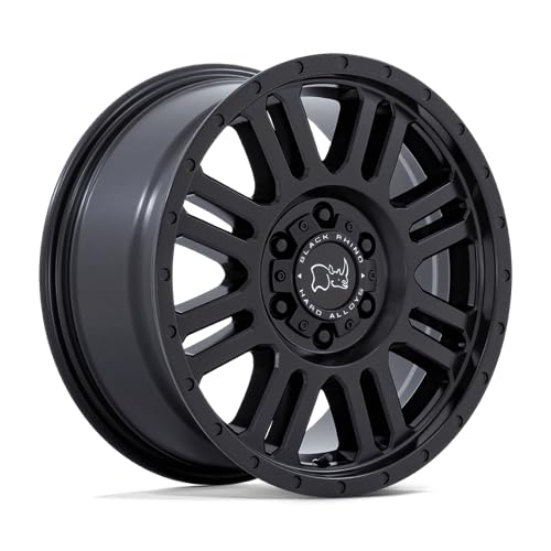 Black Rhino YELLOWSTONE Hard Alloys 18X8 6X130 6.39 48mm MATTE BLACK - 1880YWN486130M84